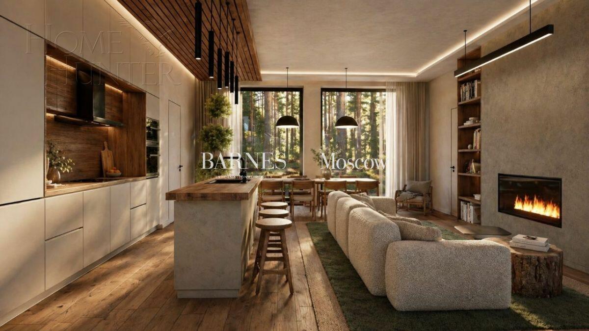 2-этажный коттедж 260 м² с отделкой