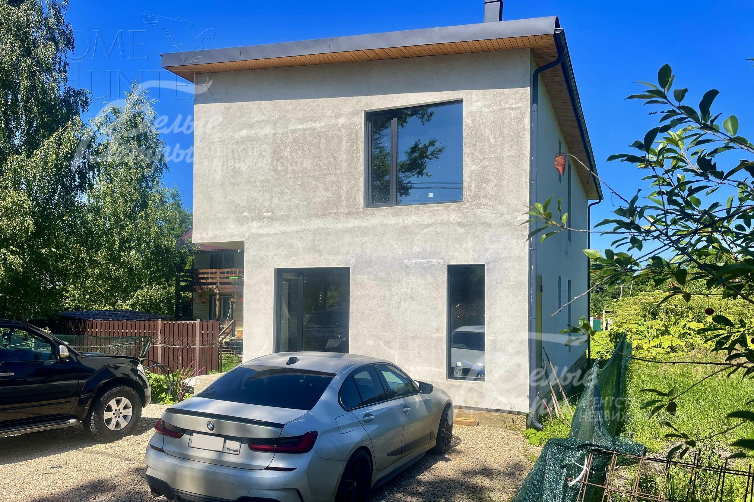 2-этажный коттедж 166 м² без отделки