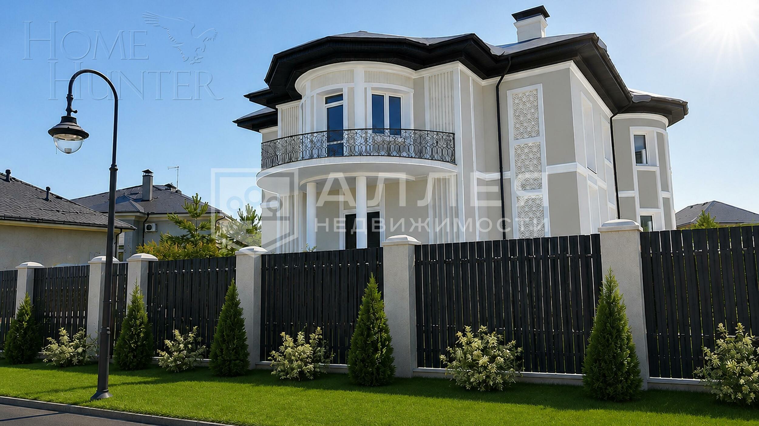 2-этажный коттедж 300 м² с отделкой