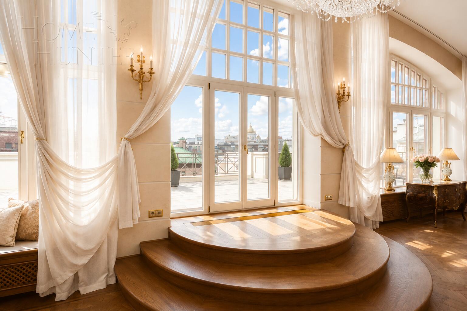 2-УРОВНЕВЫЙ ПЕНТХАУС С ОТДЕЛКОЙ 584 М² НА 5 ЭТАЖЕ