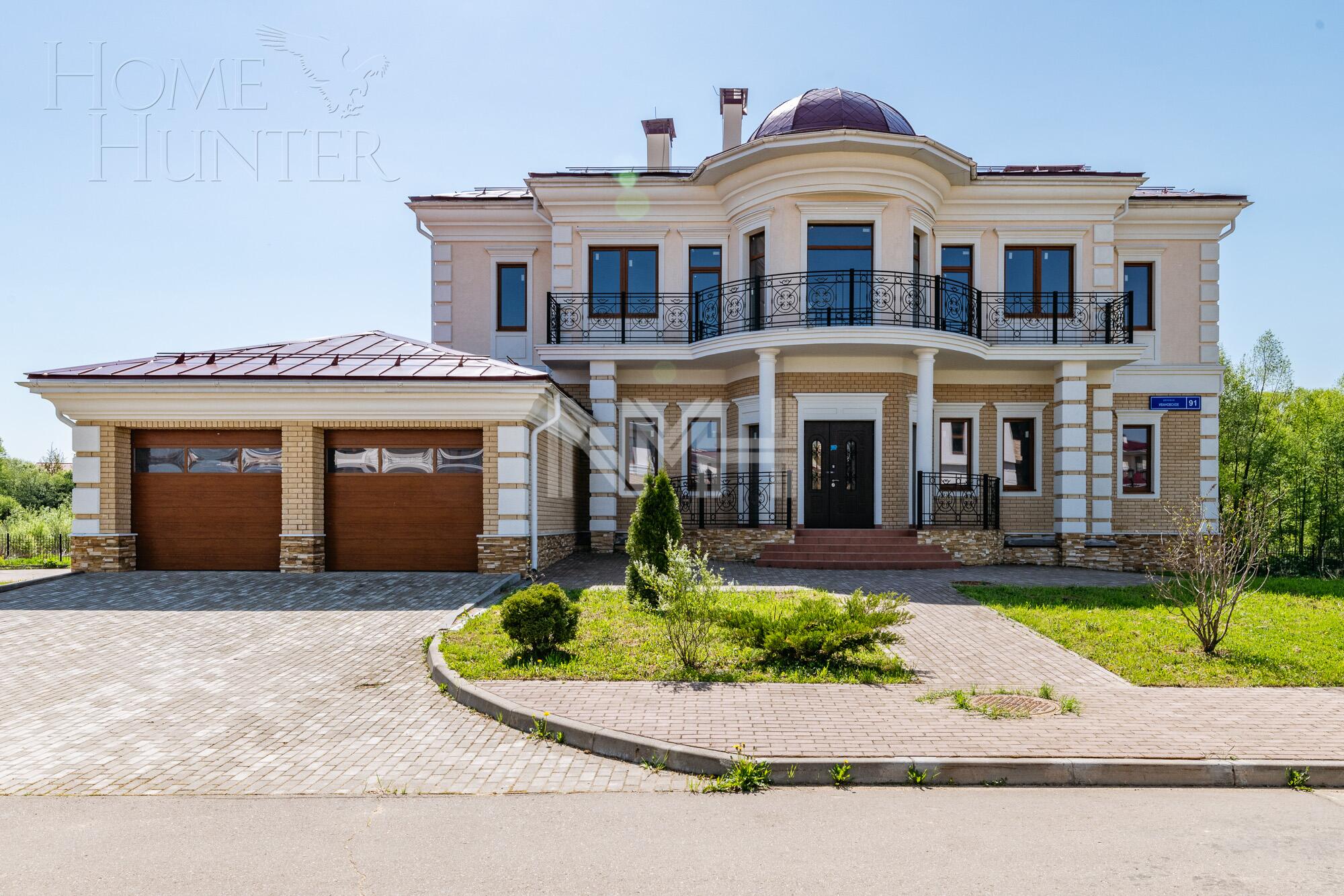 3-этажный коттедж 855 м² без отделки