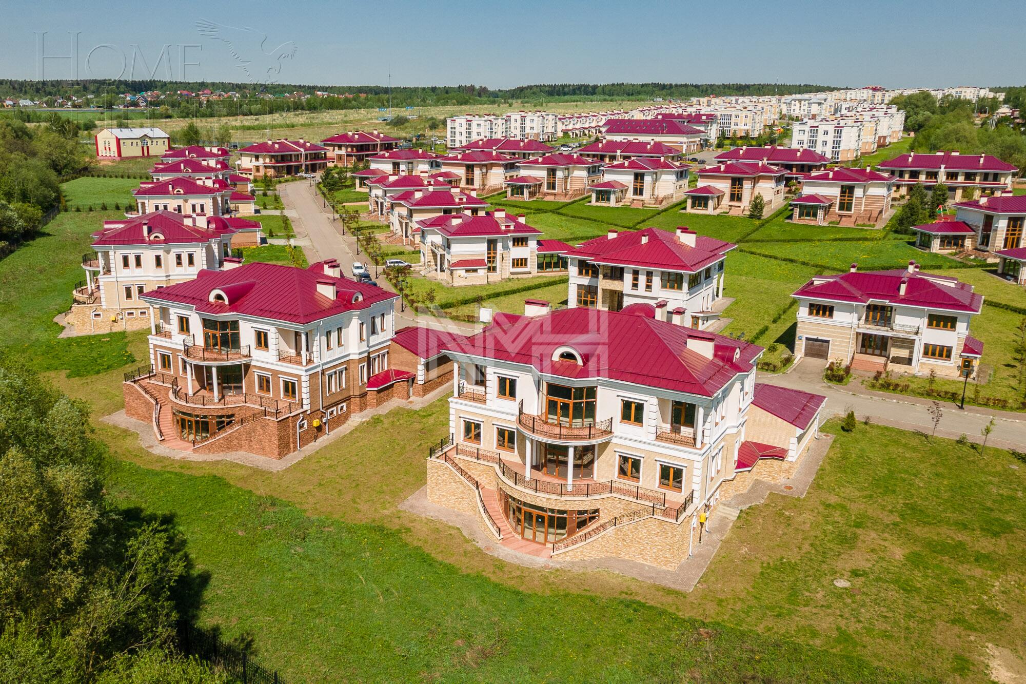 3-этажный коттедж 855 м² без отделки