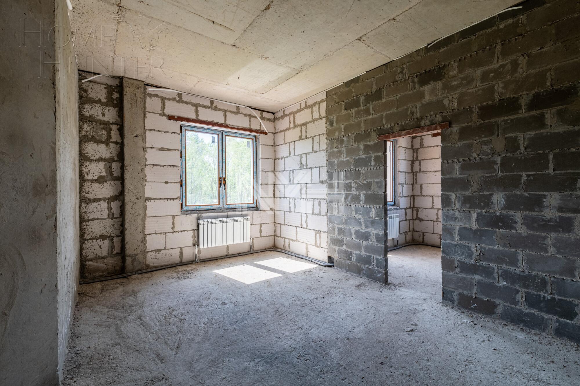 3-этажный коттедж 855 м² без отделки