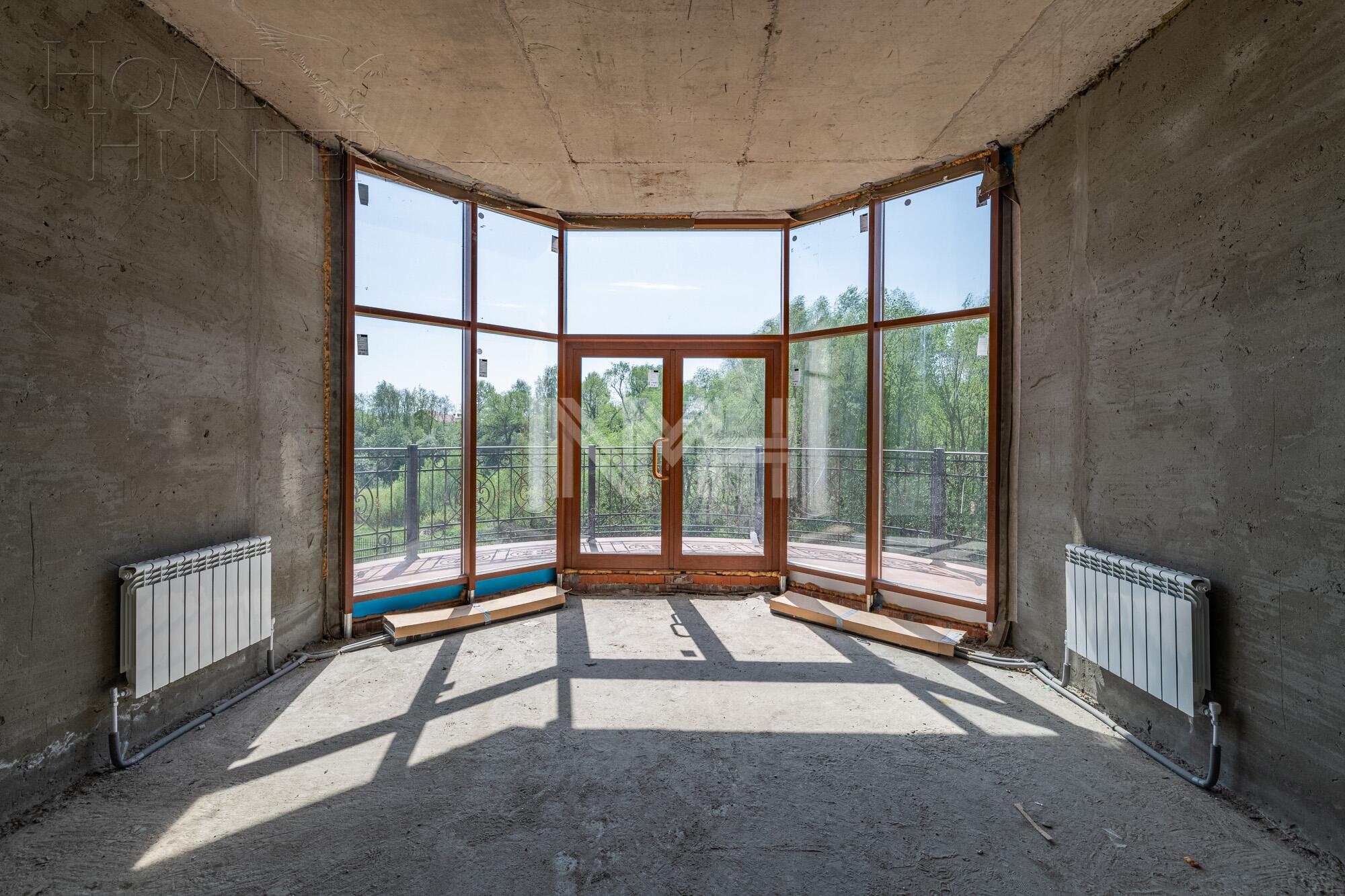 3-этажный коттедж 855 м² без отделки