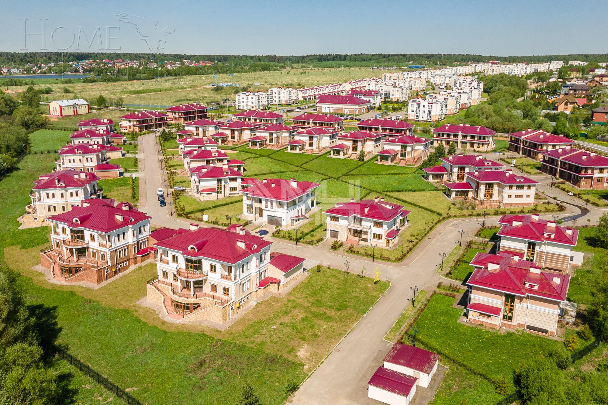 3-этажный коттедж 855 м² без отделки
