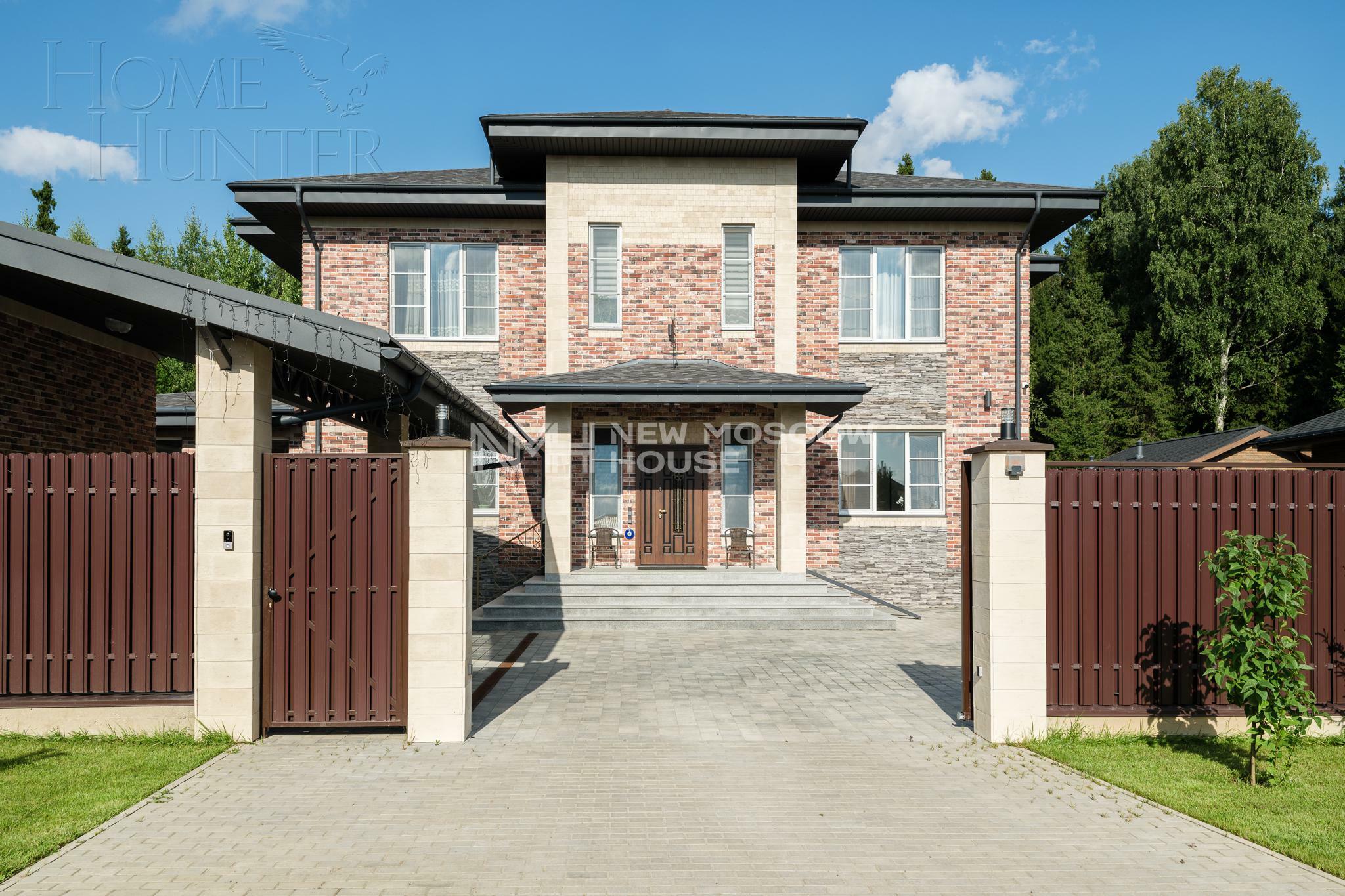 2-этажный коттедж 454 м² с отделкой