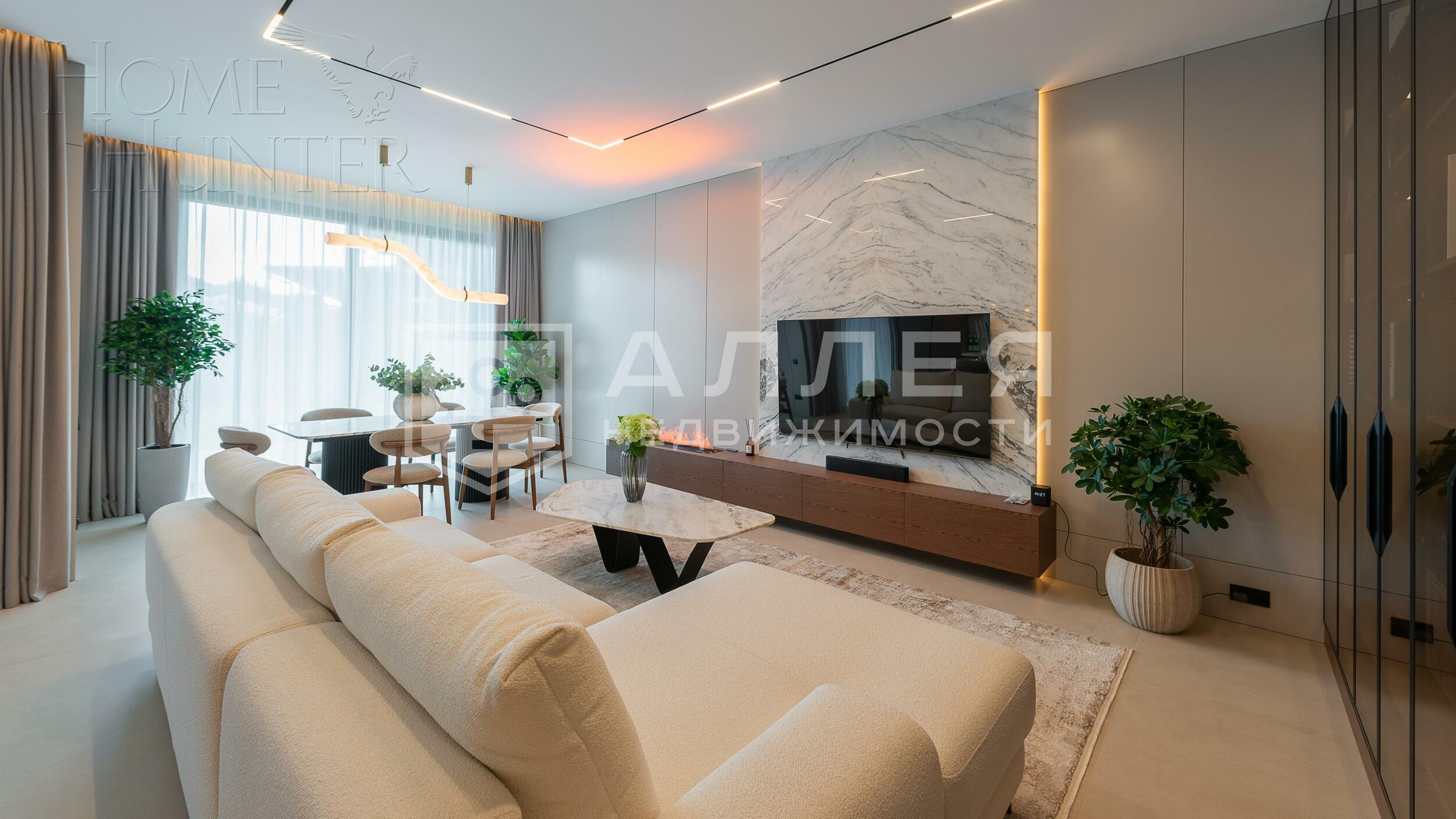 2-этажный коттедж 345 м² с отделкой