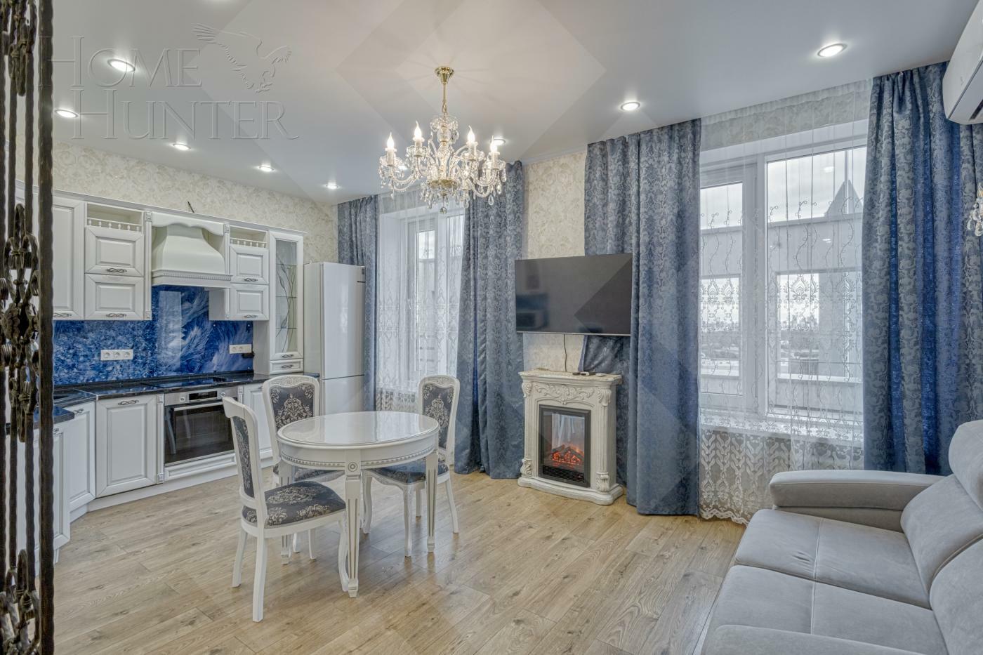 3-КОМН. КВАРТИРА С ОТДЕЛКОЙ 100 М² НА 25 ЭТАЖЕ