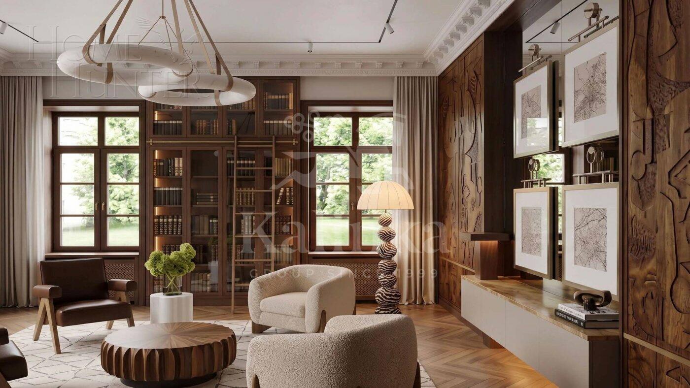3-этажный коттедж 2 000 м² без отделки
