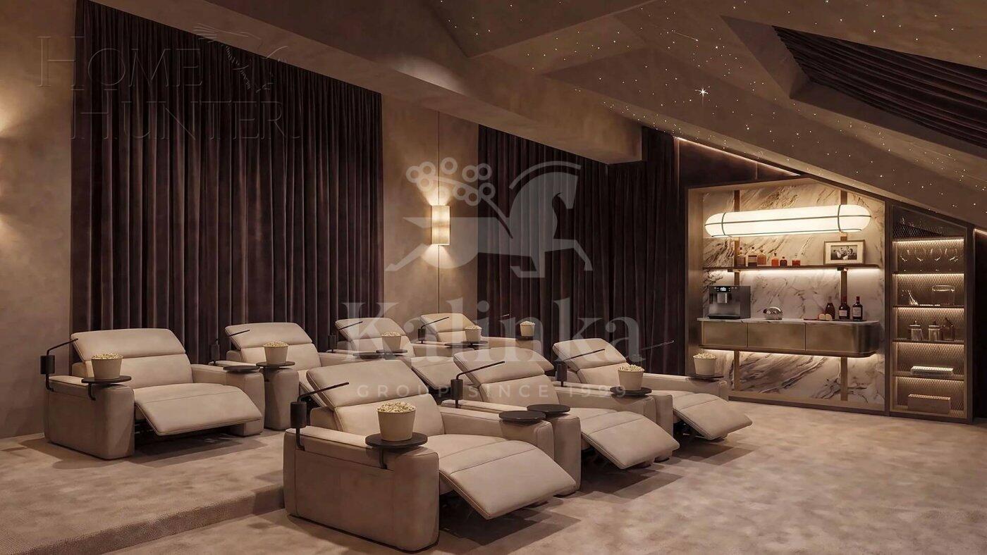 3-этажный коттедж 2 000 м² без отделки
