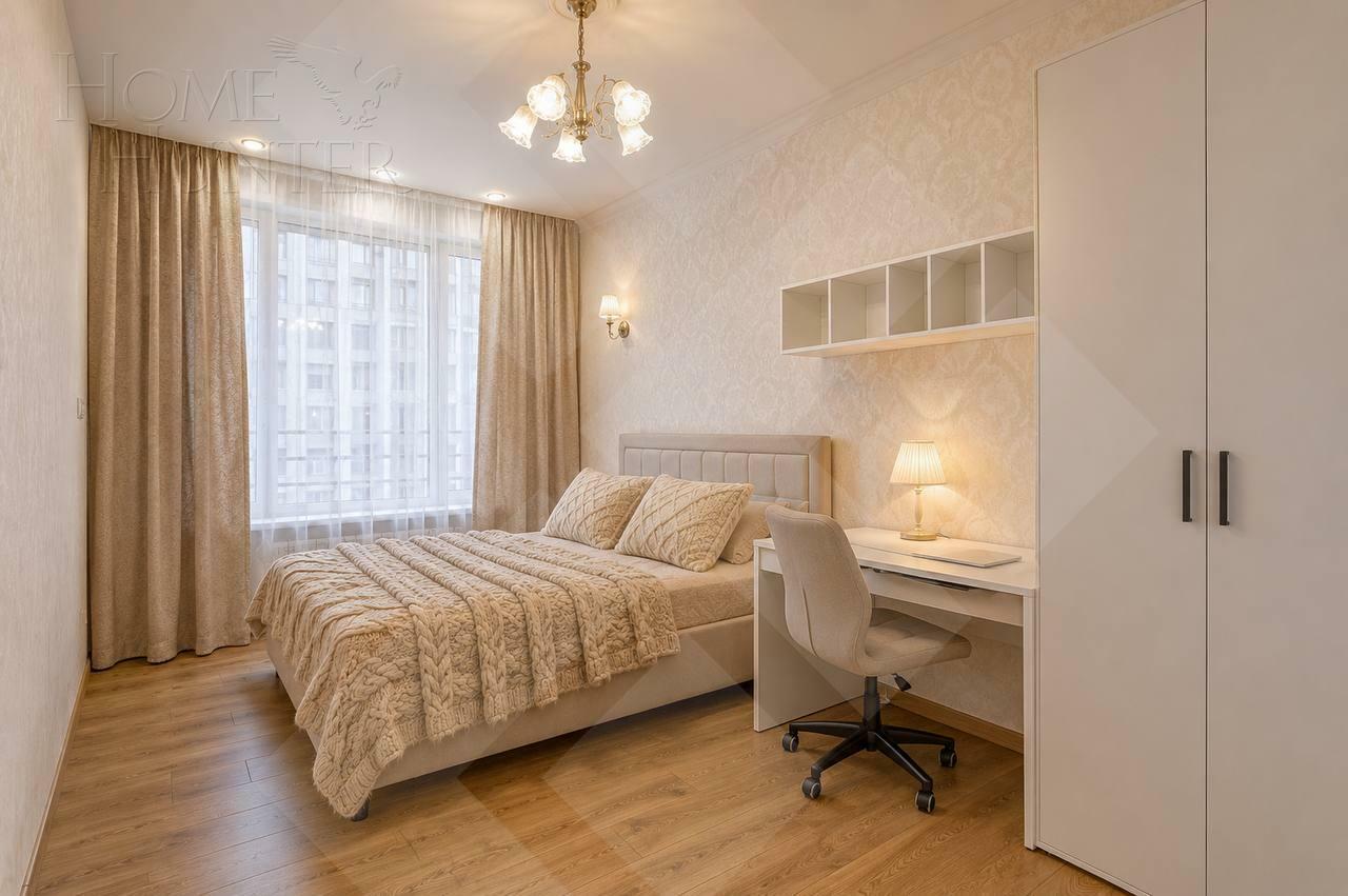 3-КОМН. КВАРТИРА С ОТДЕЛКОЙ 100 М² НА 25 ЭТАЖЕ