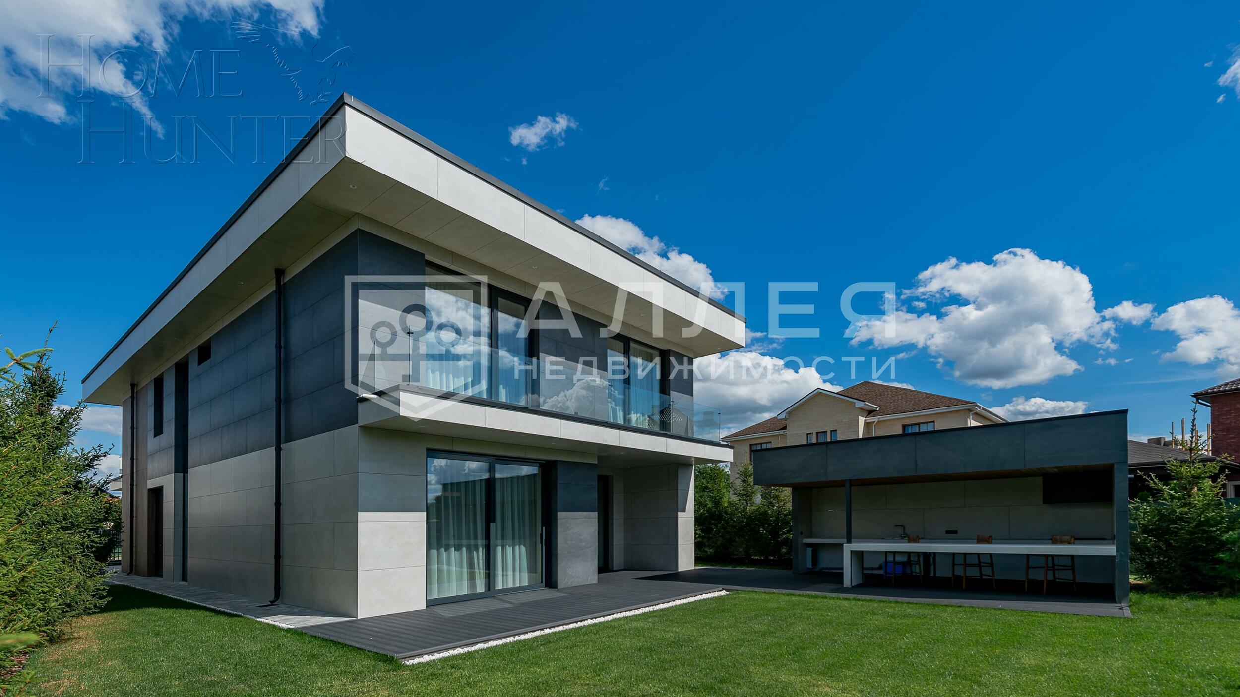 2-этажный коттедж 345 м² с отделкой