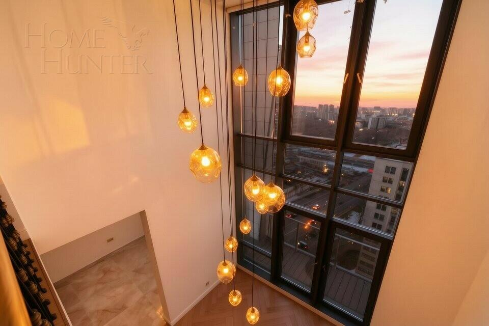 3-УРОВНЕВЫЙ ПЕНТХАУС С ОТДЕЛКОЙ 196.8 М² НА 23 ЭТАЖЕ
