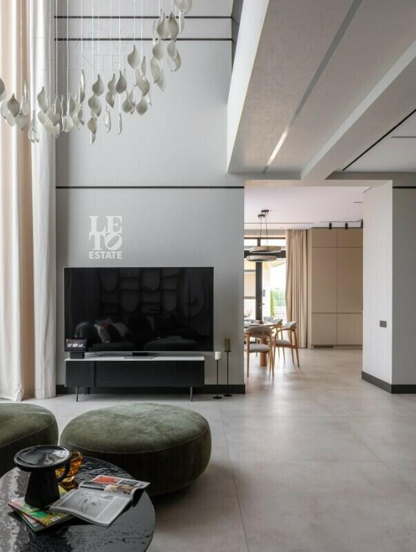 1-этажный коттедж 540 м² с отделкой