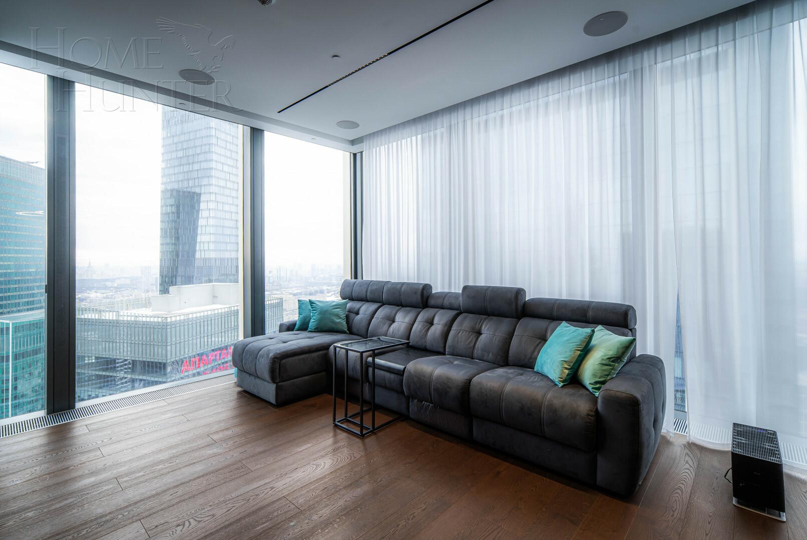 3-КОМН. АПАРТАМЕНТЫ С ОТДЕЛКОЙ 110.75 М² НА 61 ЭТАЖЕ