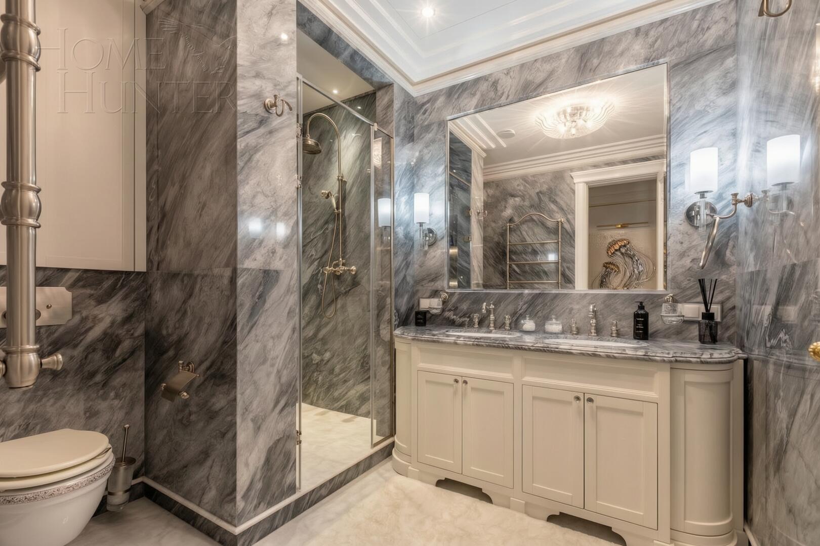 3-КОМН. КВАРТИРА С ОТДЕЛКОЙ 127.3 М² НА 3 ЭТАЖЕ