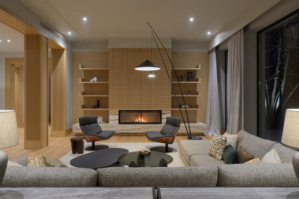 2-этажный коттедж 800 м² с отделкой