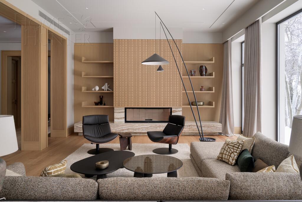 2-этажный коттедж 800 м² с отделкой