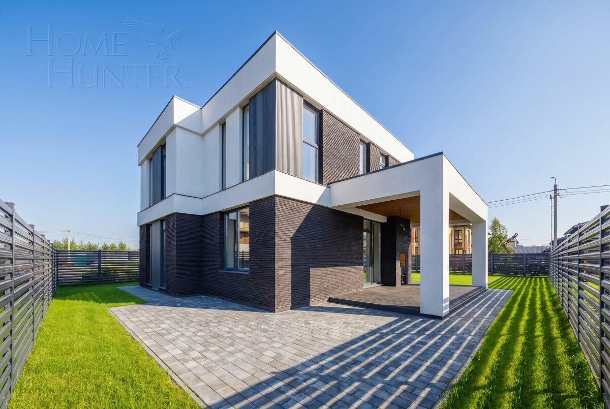 2-этажный коттедж 200 м² с отделкой