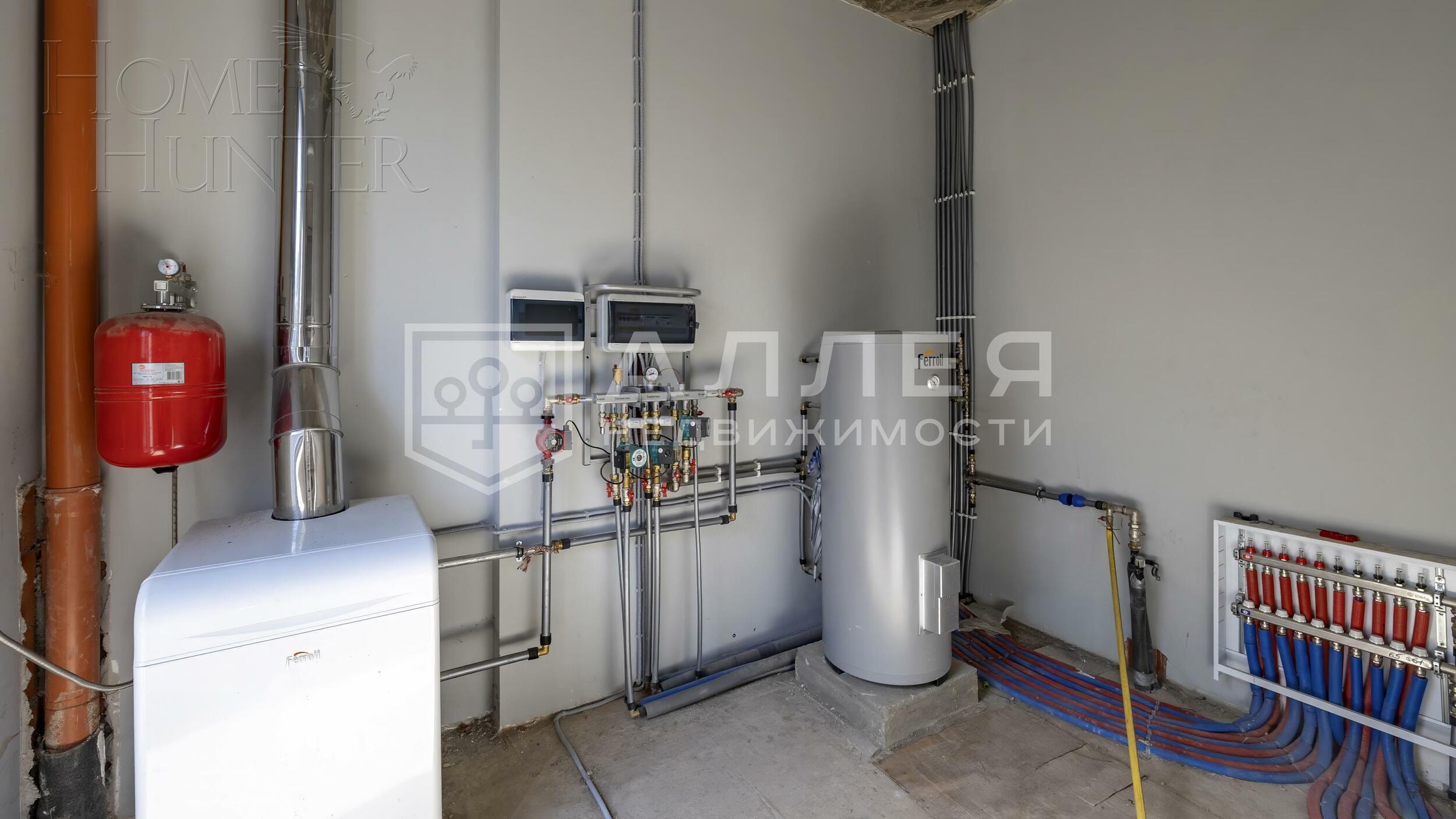 2-этажный коттедж 560 м² без отделки