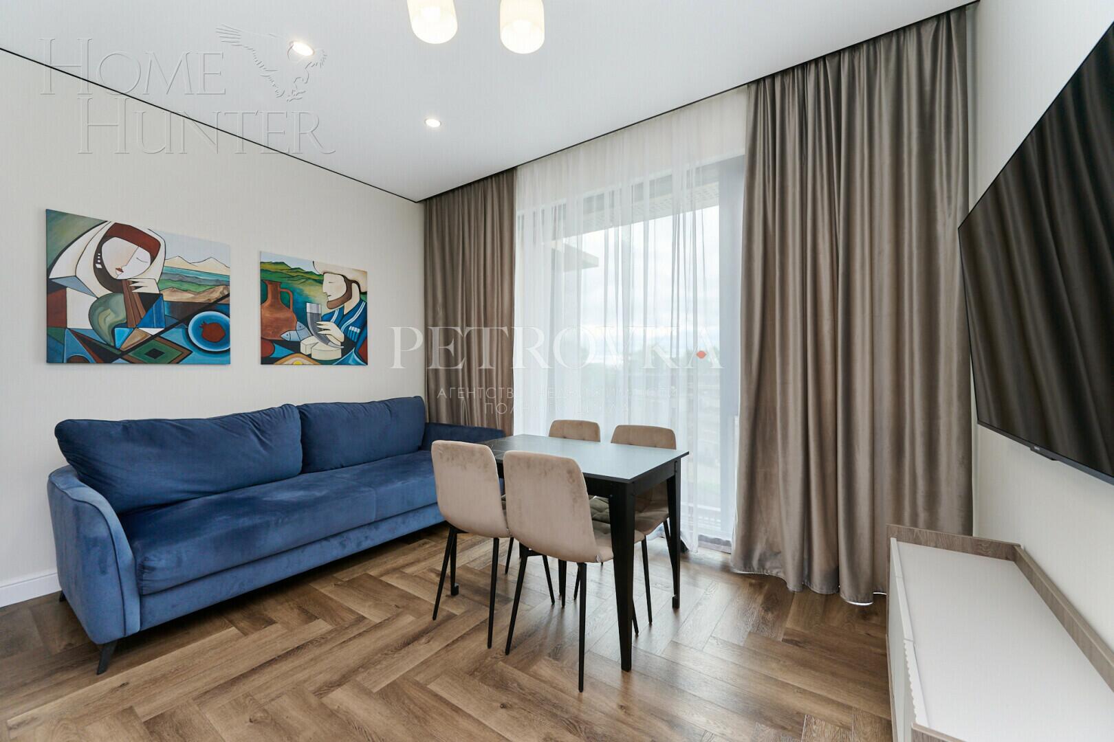 1-КОМН. КВАРТИРА С ОТДЕЛКОЙ 36.8 М² НА 4 ЭТАЖЕ