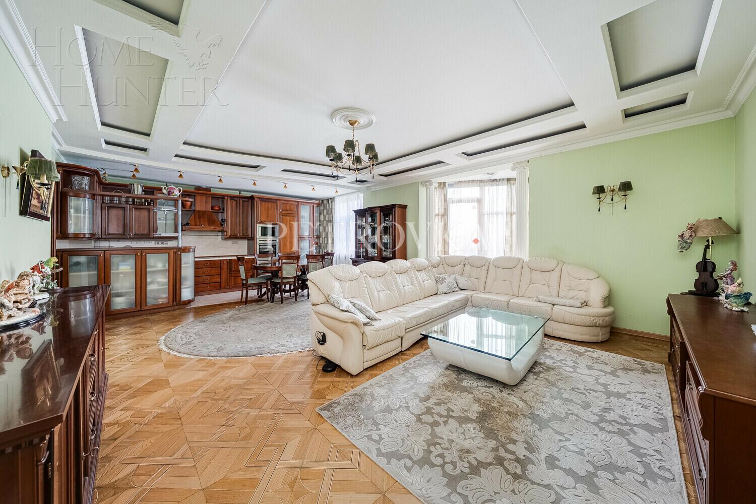 3-КОМН. КВАРТИРА С ОТДЕЛКОЙ 127 М² НА 2 ЭТАЖЕ