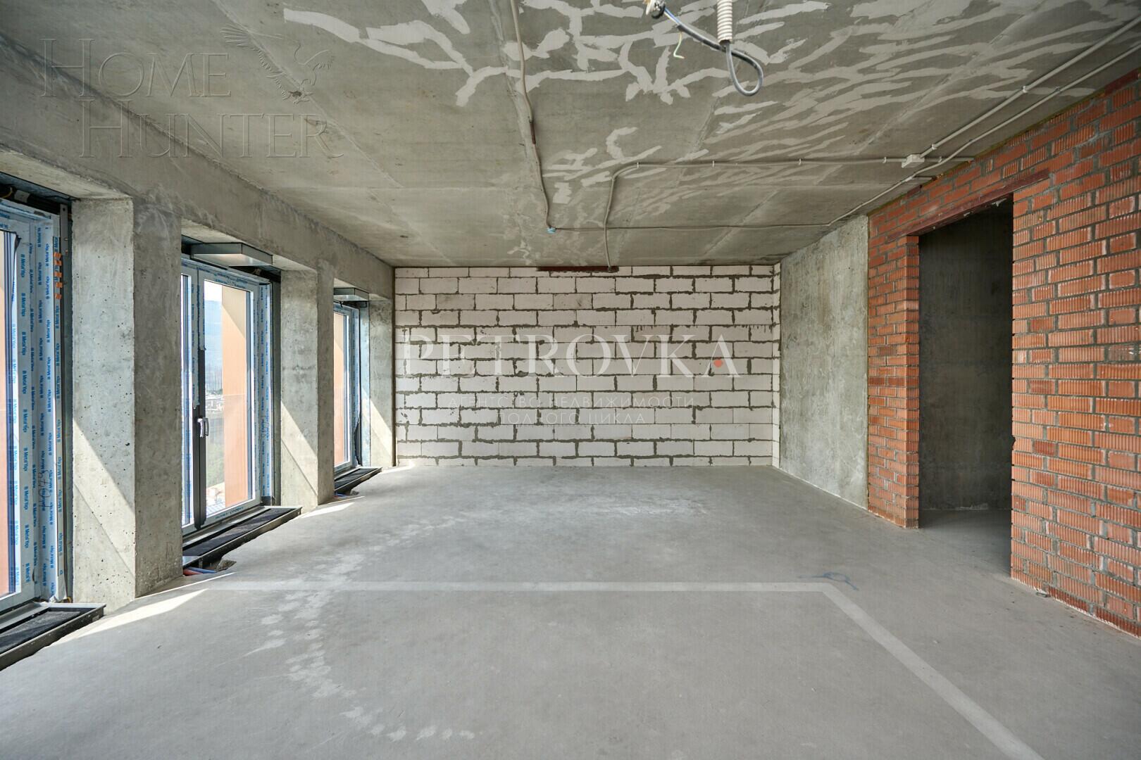 4-КОМН. АПАРТАМЕНТЫ БЕЗ ОТДЕЛКИ 180.1 М² НА 13 ЭТАЖЕ
