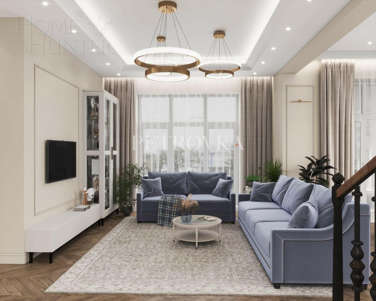 2-этажный коттедж 249.8 м² без отделки