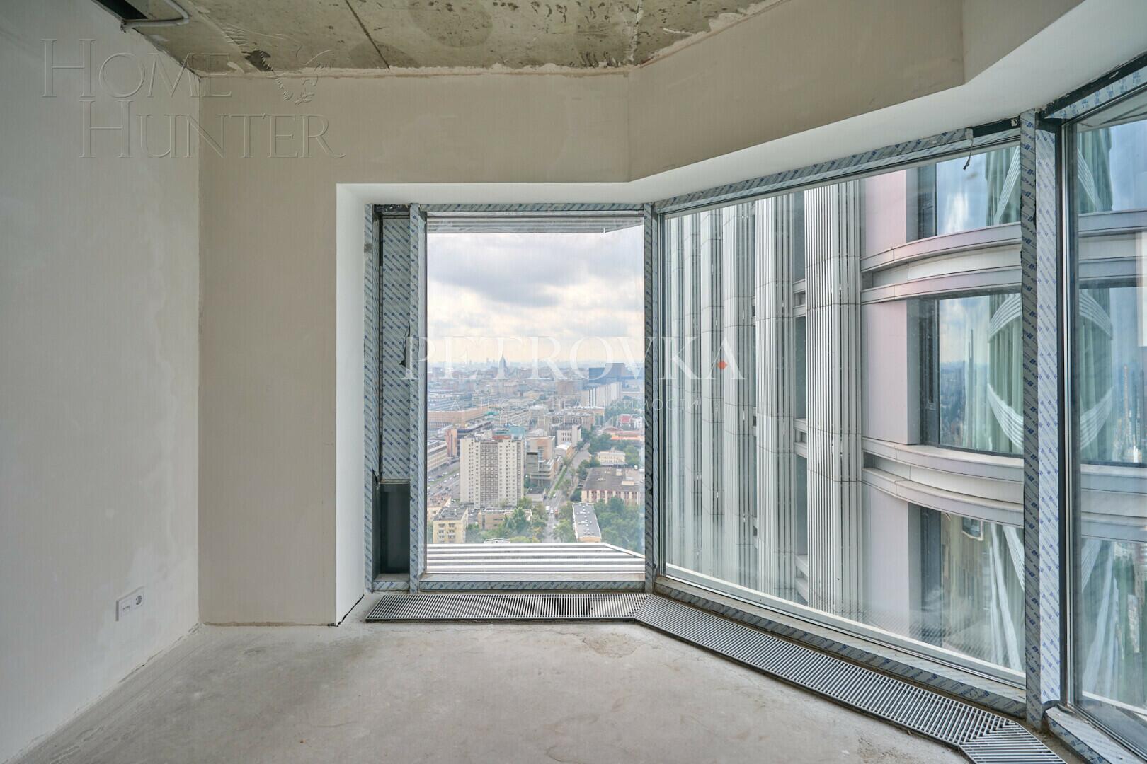 3-КОМН. КВАРТИРА БЕЗ ОТДЕЛКИ 66 М² НА 35 ЭТАЖЕ