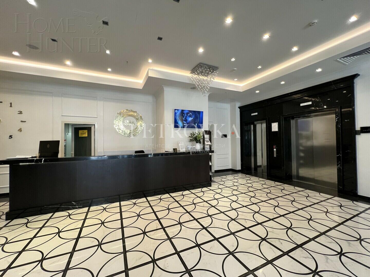 1-КОМН. АПАРТАМЕНТЫ БЕЗ ОТДЕЛКИ 122.8 М² НА 10 ЭТАЖЕ