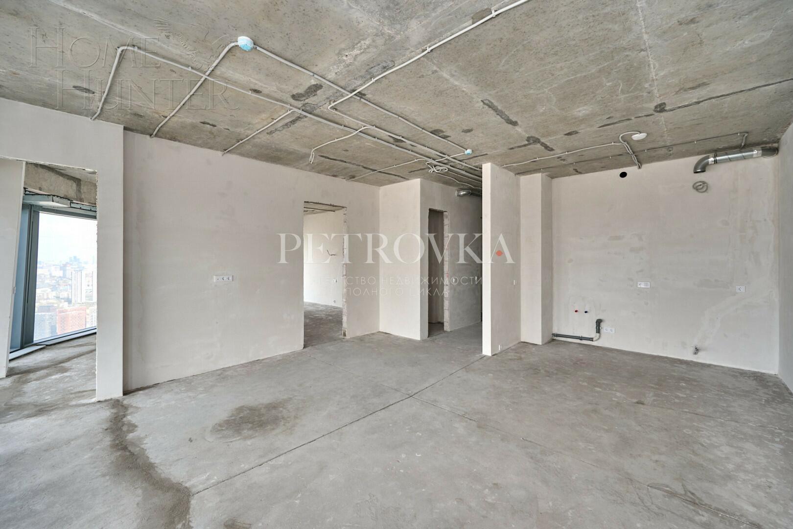 4-КОМН. КВАРТИРА БЕЗ ОТДЕЛКИ 114.6 М² НА 53 ЭТАЖЕ