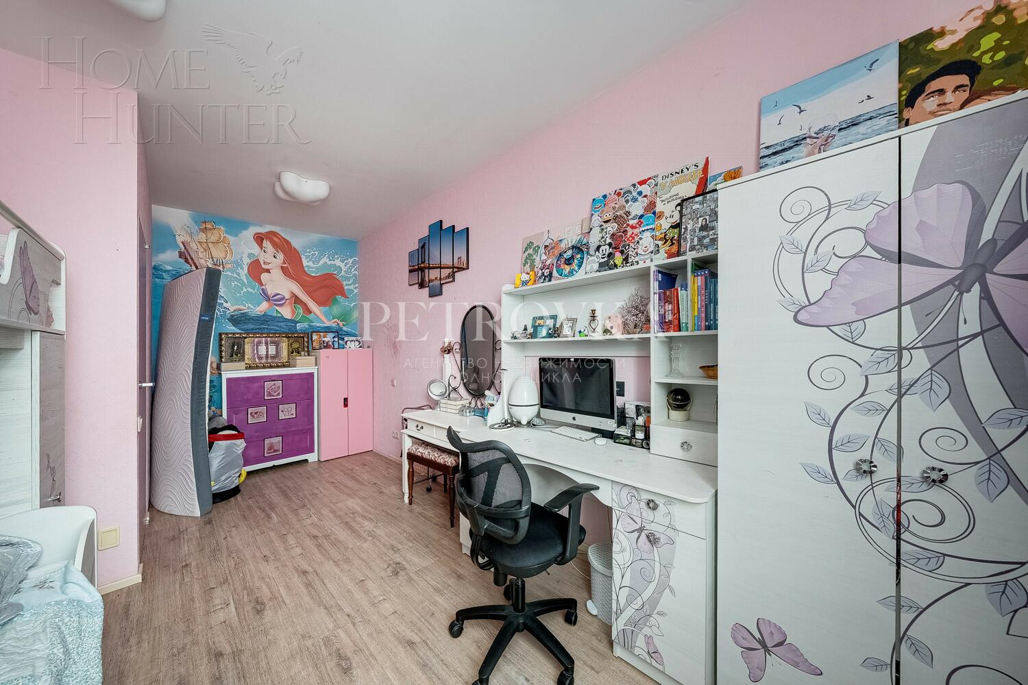 4-КОМН. КВАРТИРА С ОТДЕЛКОЙ 147 М² НА 28 ЭТАЖЕ