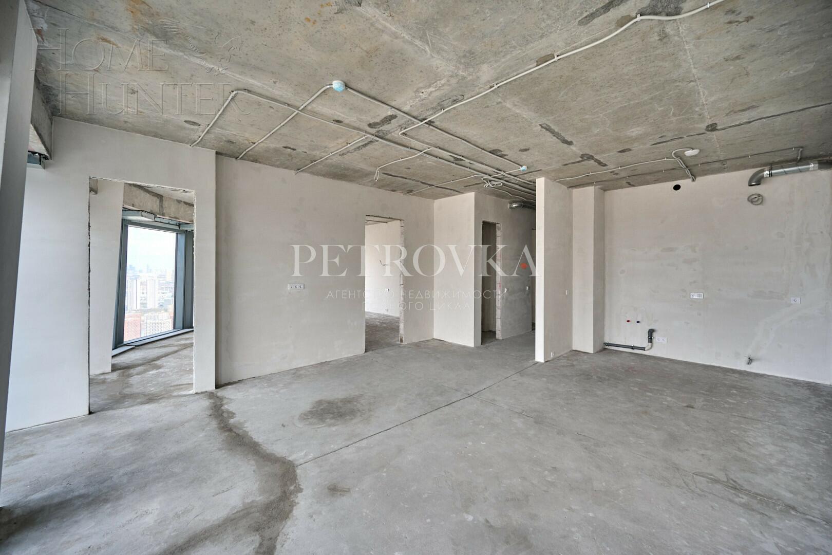 4-КОМН. КВАРТИРА БЕЗ ОТДЕЛКИ 114.6 М² НА 53 ЭТАЖЕ