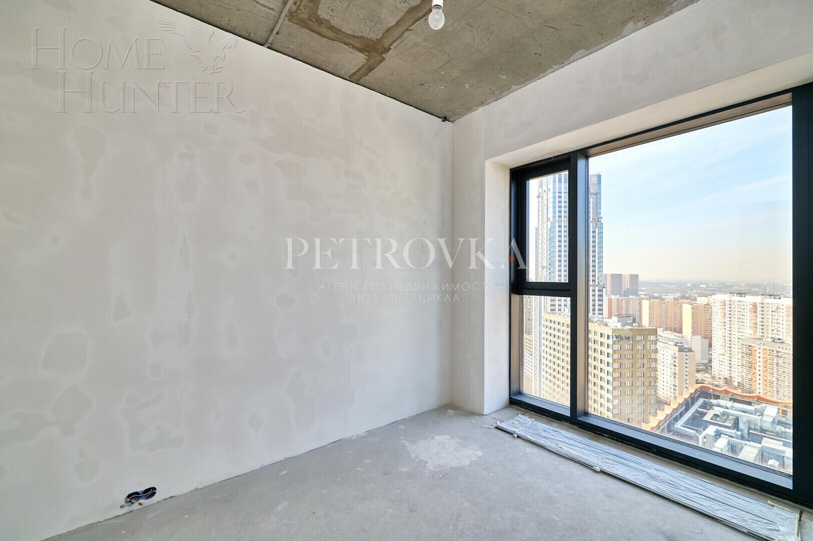4-КОМН. КВАРТИРА БЕЗ ОТДЕЛКИ 86.1 М² НА 28 ЭТАЖЕ