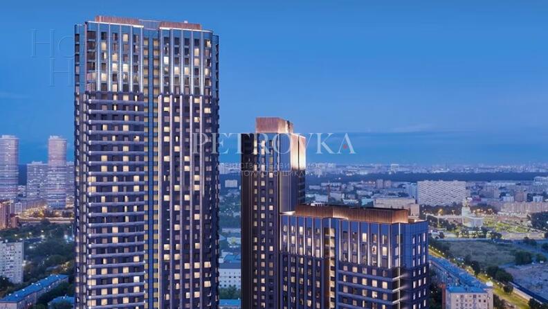 2-КОМН. КВАРТИРА С ОТДЕЛКОЙ 45.5 М² НА 10 ЭТАЖЕ