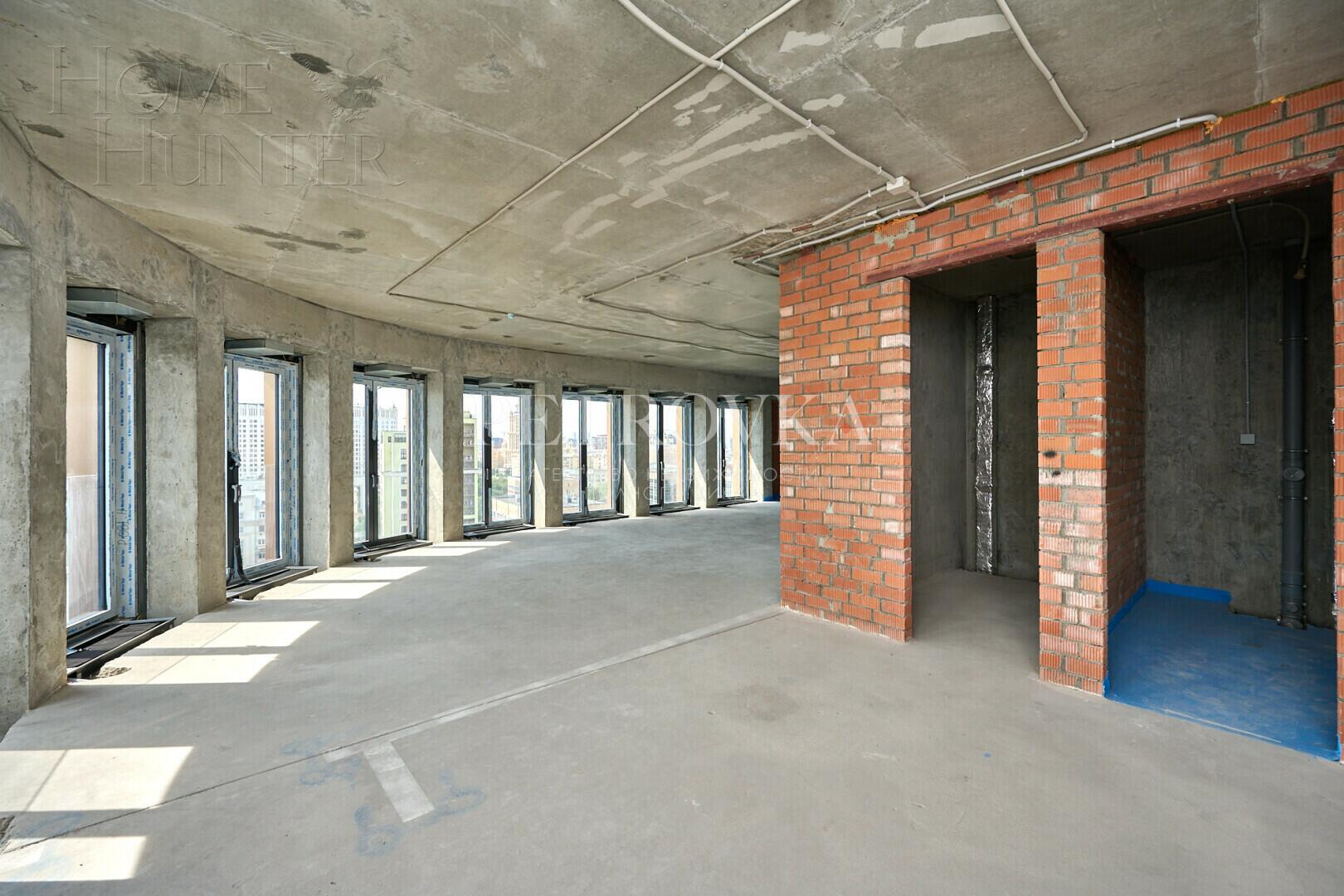 4-КОМН. АПАРТАМЕНТЫ БЕЗ ОТДЕЛКИ 180.1 М² НА 13 ЭТАЖЕ