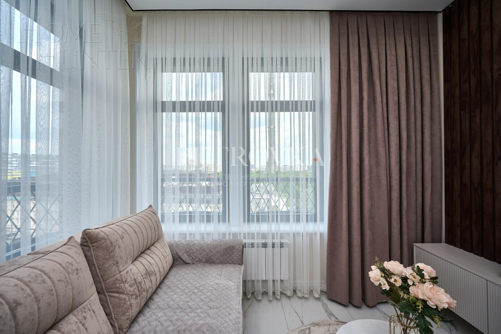 2-КОМН. КВАРТИРА С ОТДЕЛКОЙ 67.5 М² НА 10 ЭТАЖЕ