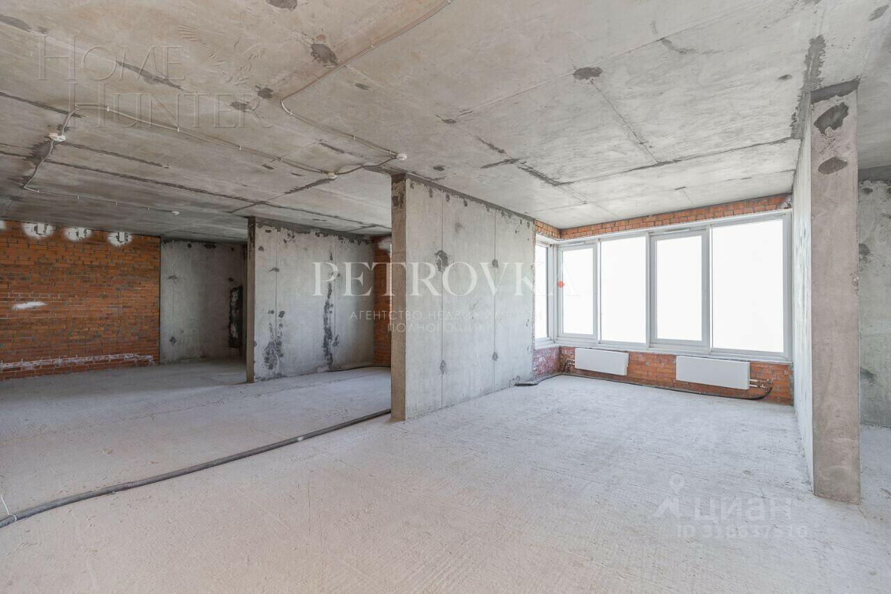 5-КОМН. КВАРТИРА БЕЗ ОТДЕЛКИ 199.2 М² НА 28 ЭТАЖЕ