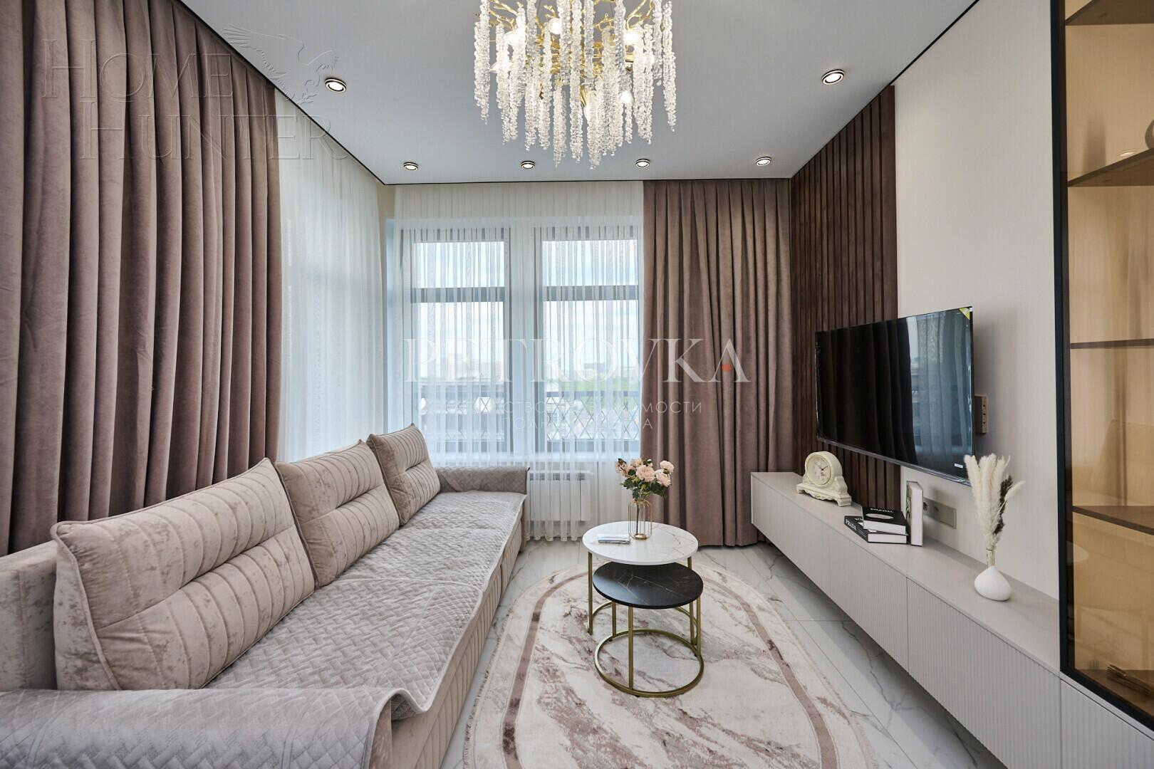 2-КОМН. КВАРТИРА С ОТДЕЛКОЙ 67.5 М² НА 10 ЭТАЖЕ