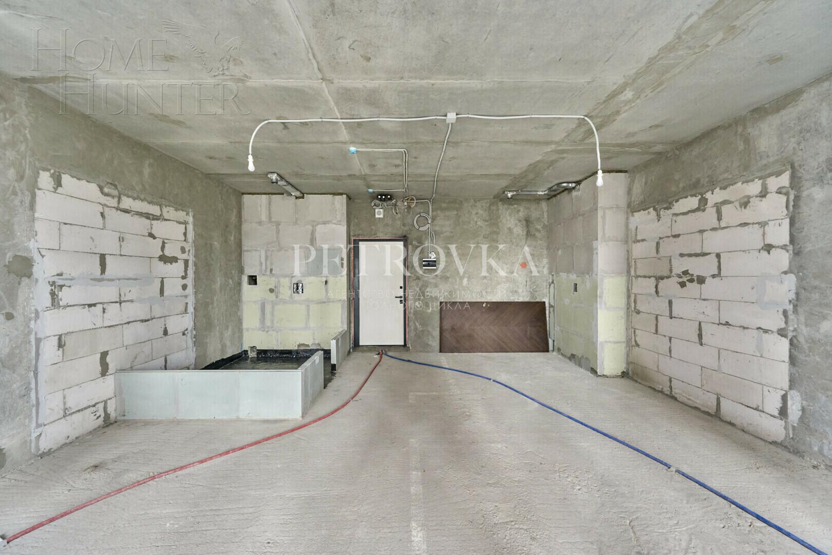 1-КОМН. КВАРТИРА БЕЗ ОТДЕЛКИ 46.6 М² НА 19 ЭТАЖЕ