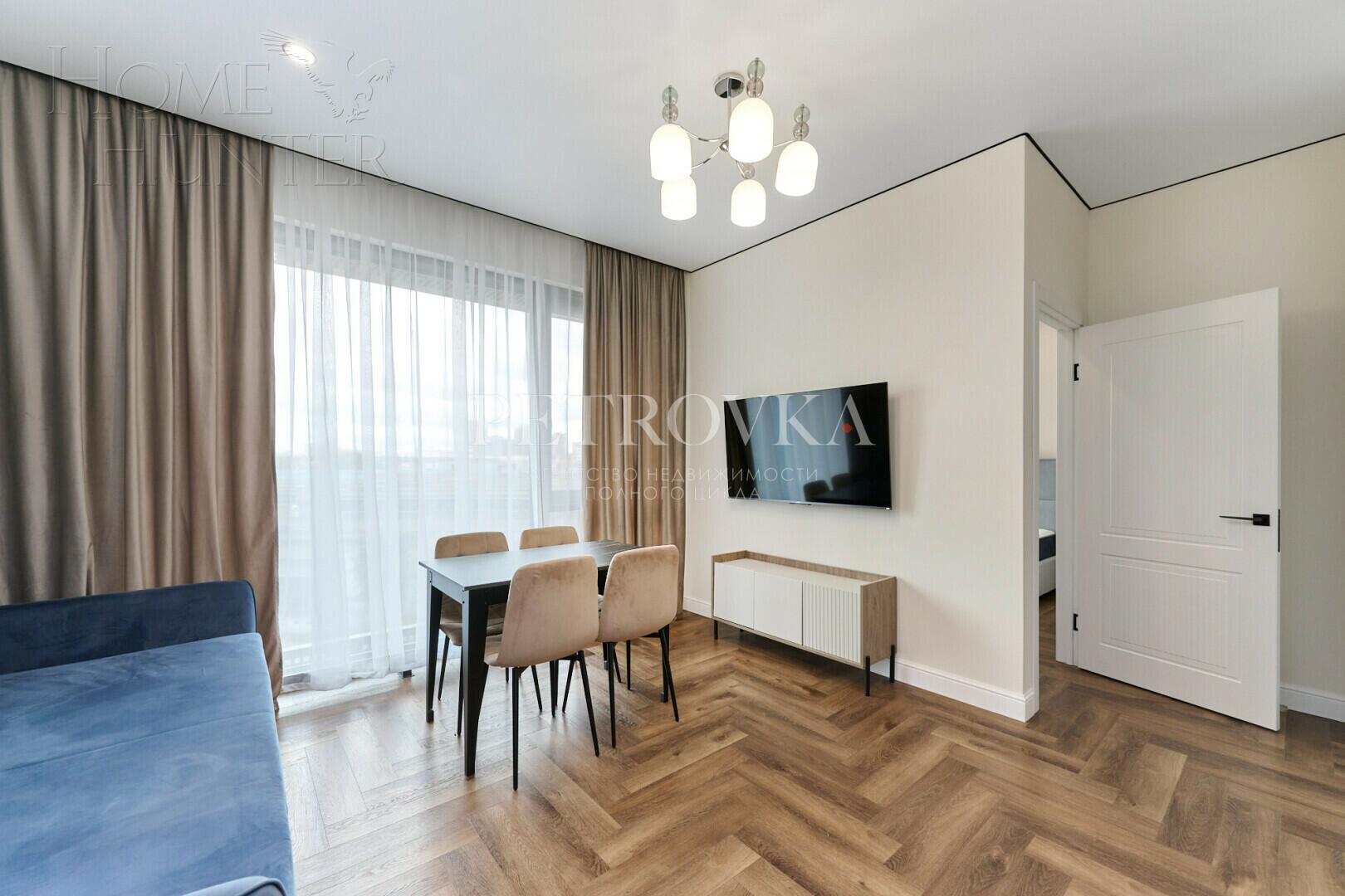 1-КОМН. КВАРТИРА С ОТДЕЛКОЙ 36.8 М² НА 4 ЭТАЖЕ