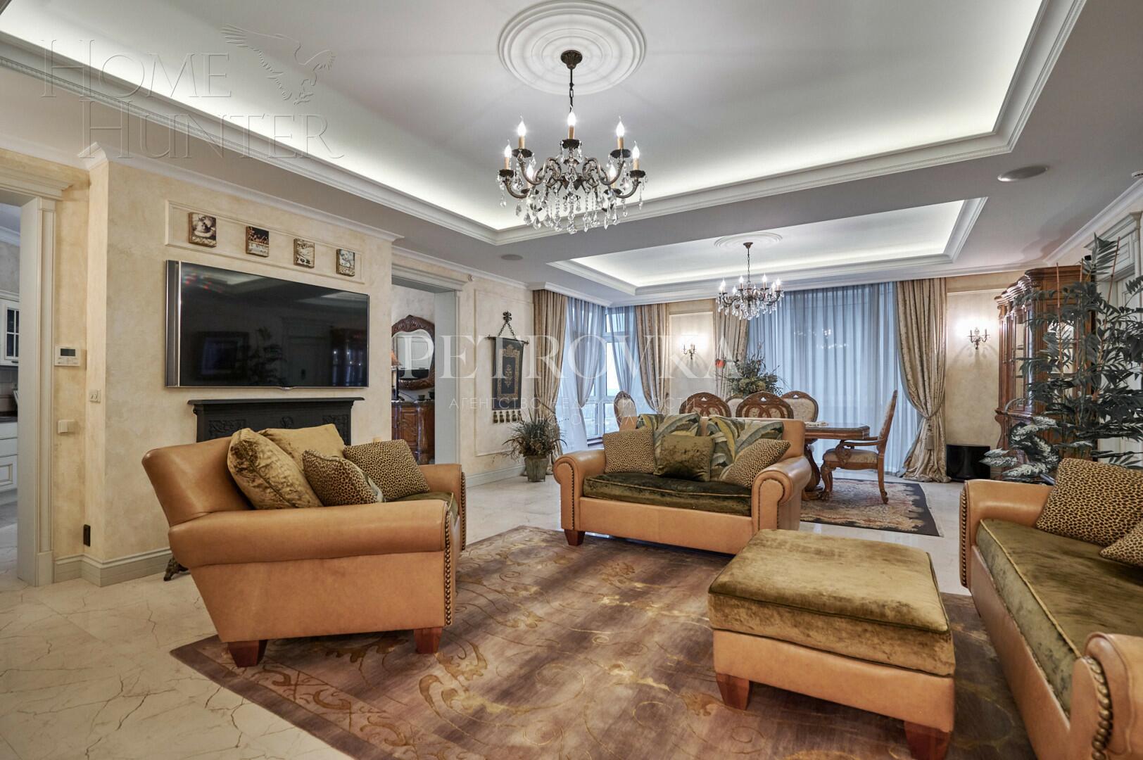 5-КОМН. КВАРТИРА С ОТДЕЛКОЙ 259.7 М² НА 10 ЭТАЖЕ