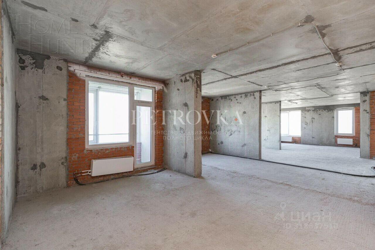 5-КОМН. КВАРТИРА БЕЗ ОТДЕЛКИ 199.2 М² НА 28 ЭТАЖЕ