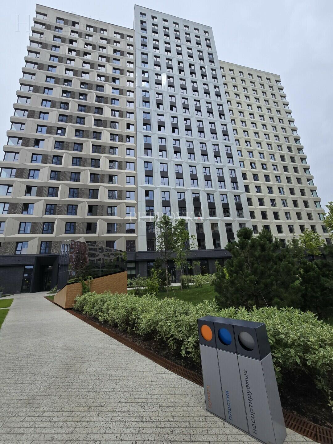 1-КОМН. КВАРТИРА БЕЗ ОТДЕЛКИ 38.5 М² НА 17 ЭТАЖЕ