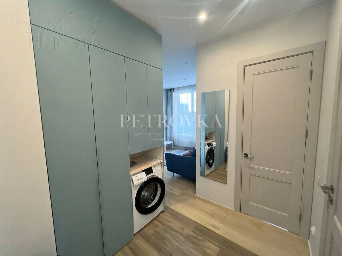 1-КОМН. АПАРТАМЕНТЫ С ОТДЕЛКОЙ 34.1 М² НА 15 ЭТАЖЕ