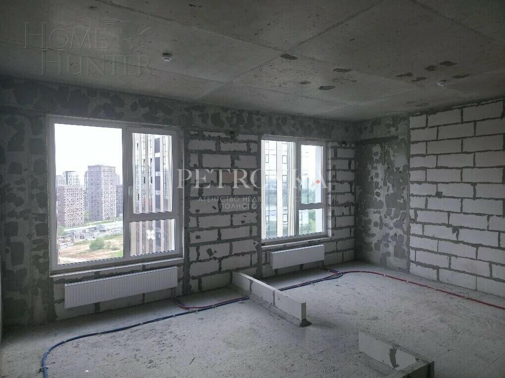 1-КОМН. КВАРТИРА БЕЗ ОТДЕЛКИ 38.5 М² НА 17 ЭТАЖЕ