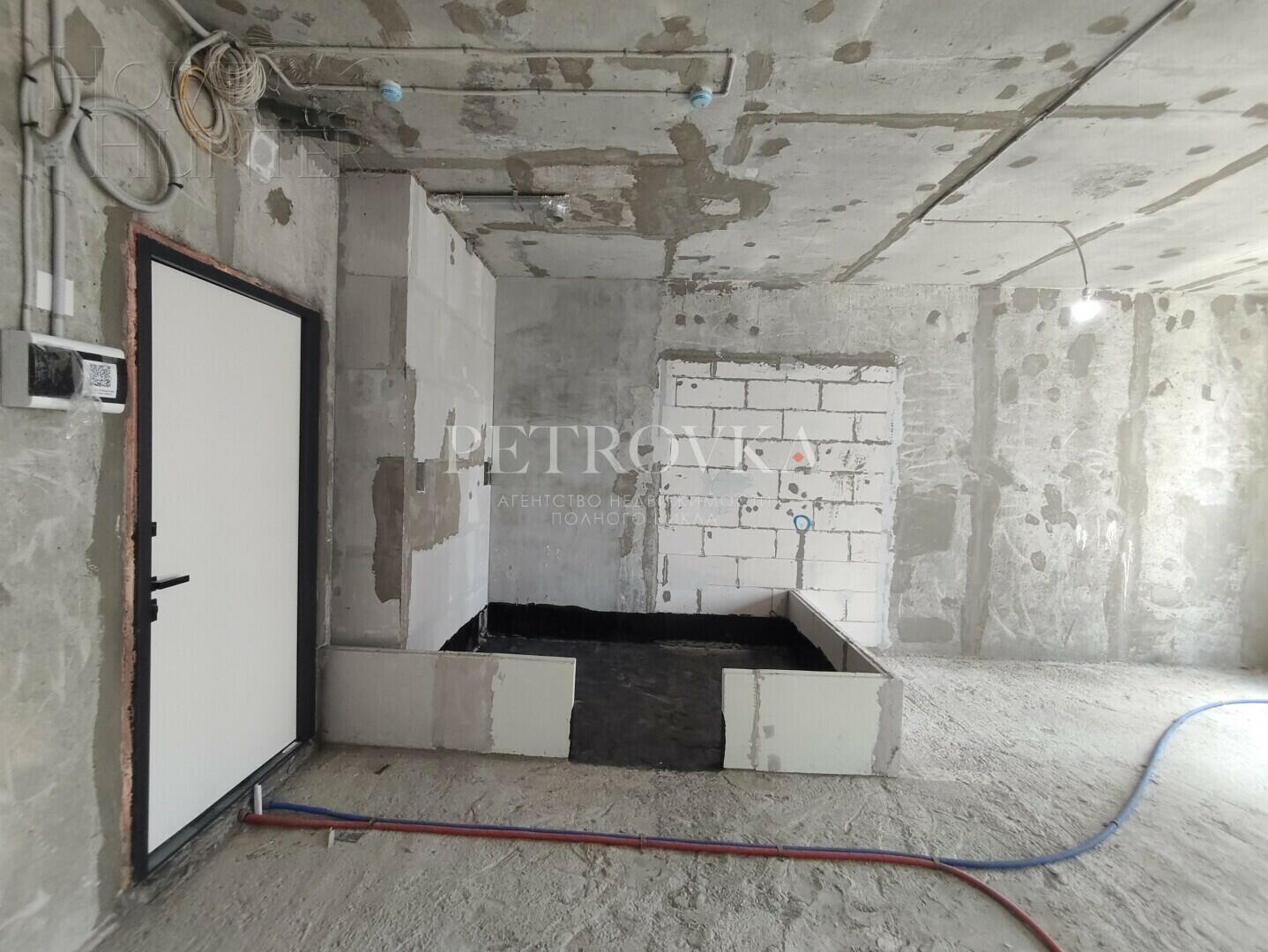 1-КОМН. КВАРТИРА БЕЗ ОТДЕЛКИ 45 М² НА 19 ЭТАЖЕ
