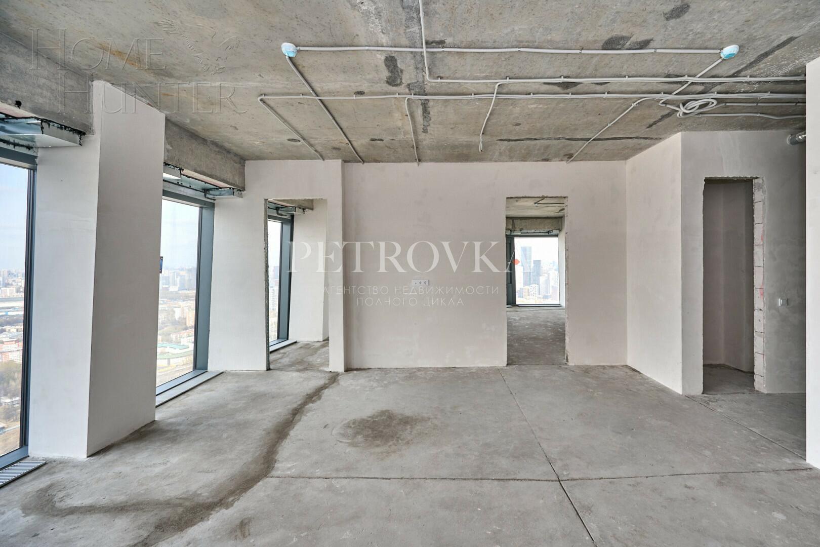 4-КОМН. КВАРТИРА БЕЗ ОТДЕЛКИ 114.6 М² НА 53 ЭТАЖЕ
