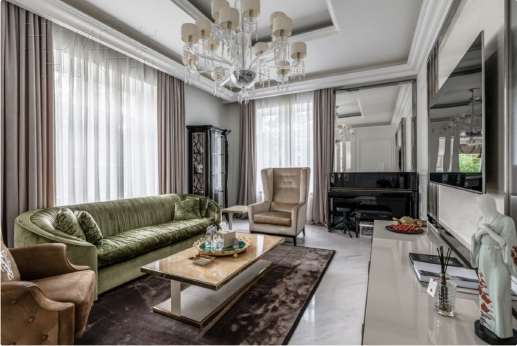 2-этажный коттедж 1 258 м² с отделкой