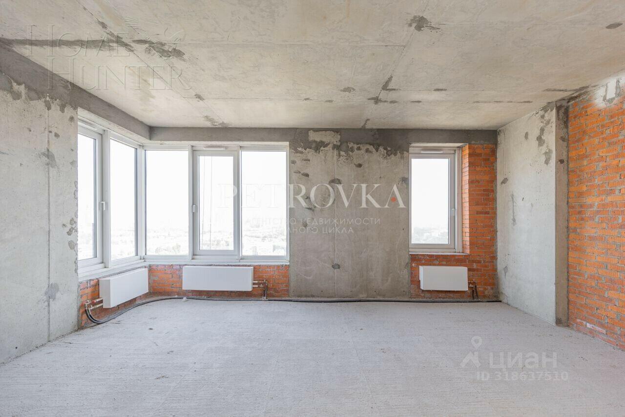 5-КОМН. КВАРТИРА БЕЗ ОТДЕЛКИ 199.2 М² НА 28 ЭТАЖЕ